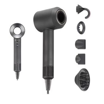100000 RPM high-speed hairdryer with four nozzle attachments